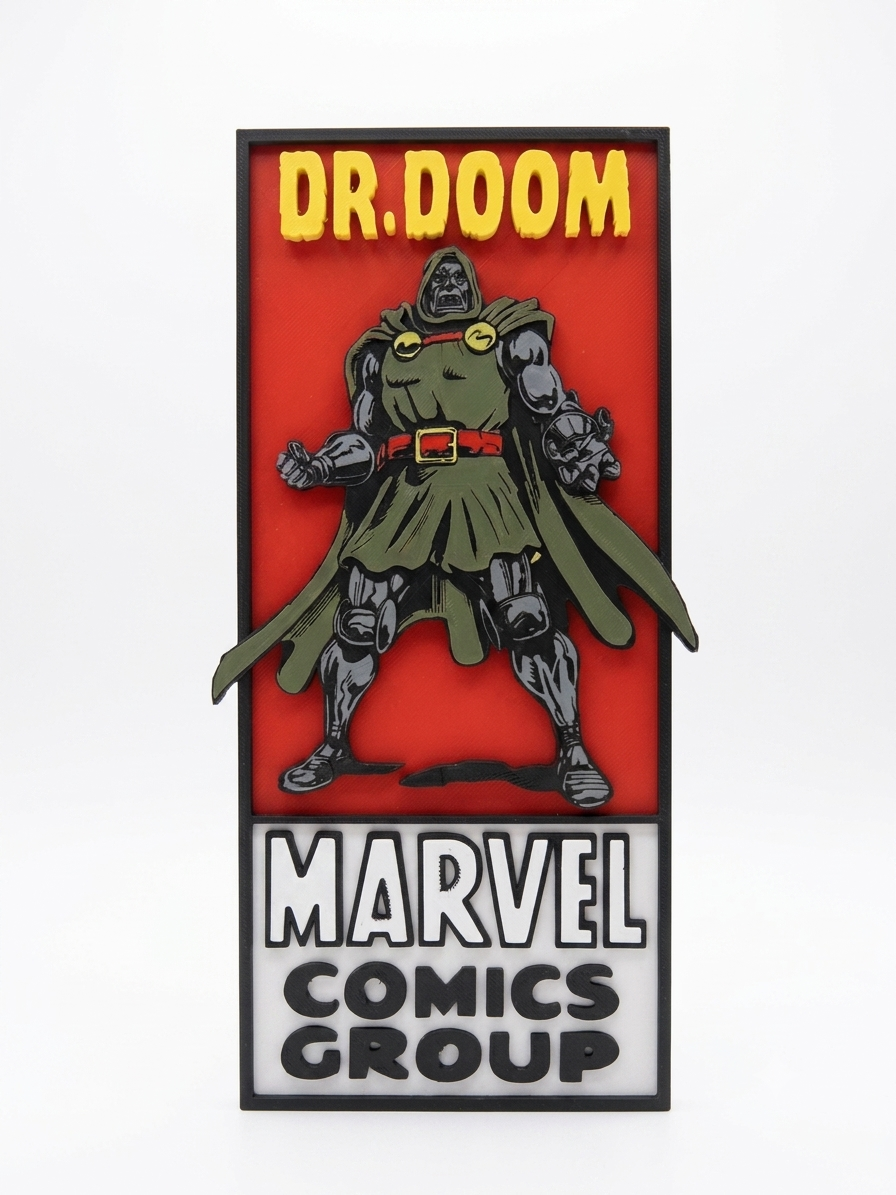 Dr. Doom Comic Panel