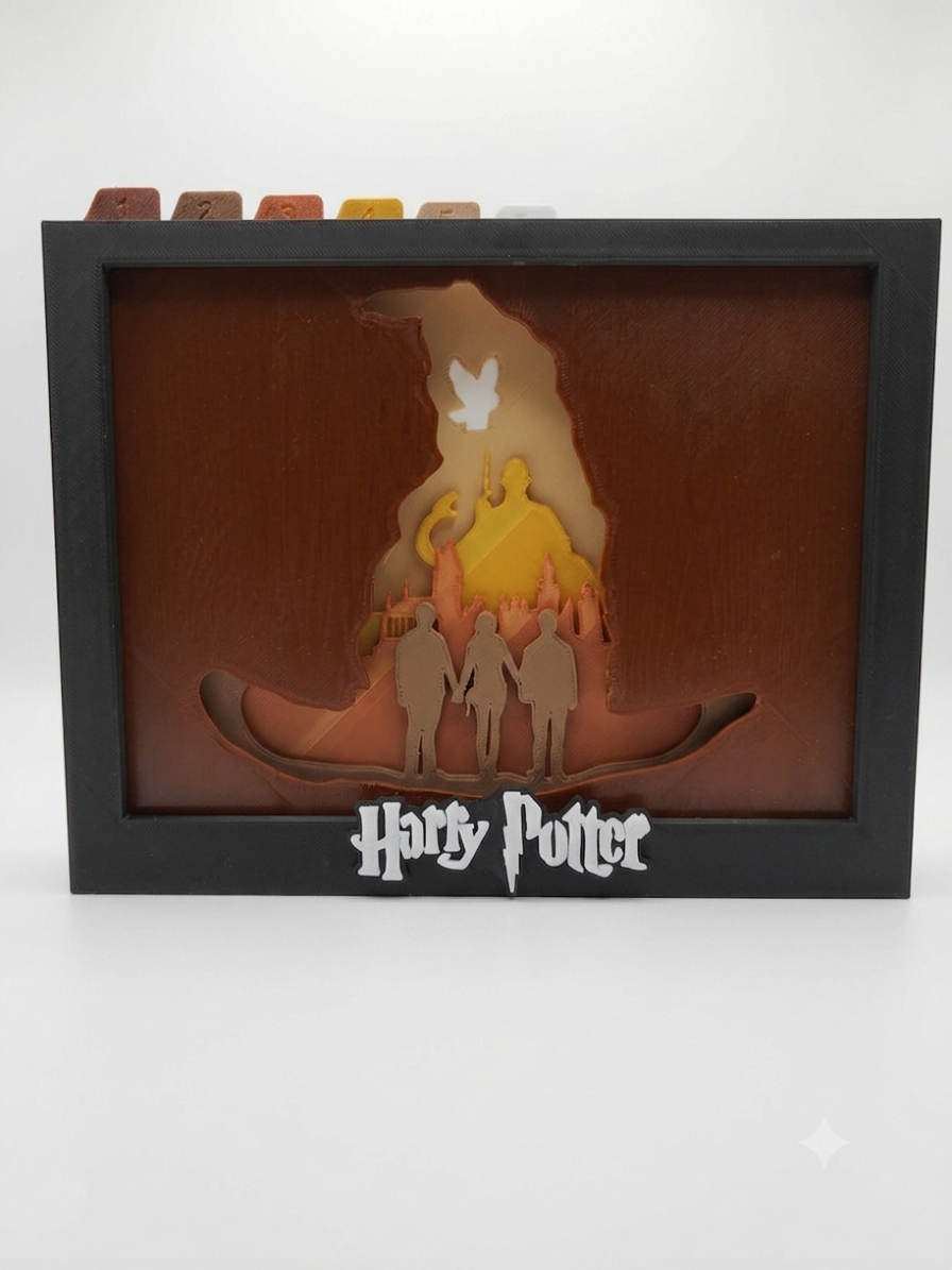 Harry Potter Shadow Box