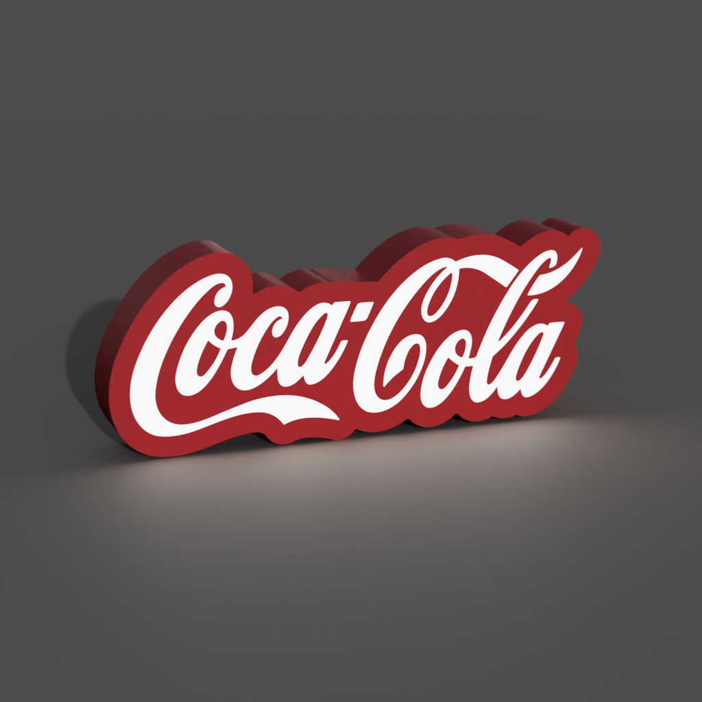 Coca-Cola Table Lightbox