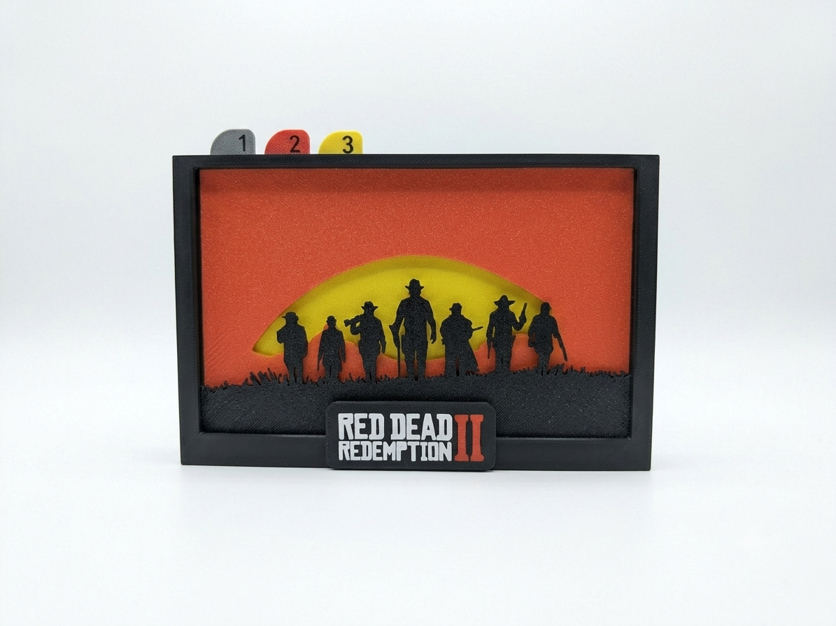 Red Dead Redemption Shadow Box